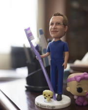 Dr. Crago bobble head