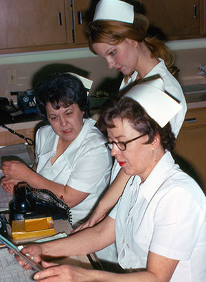 1963 DGW front desk