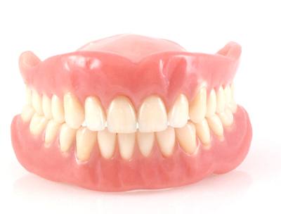 A full denture.